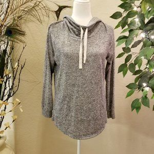Drawstring sweatshirt